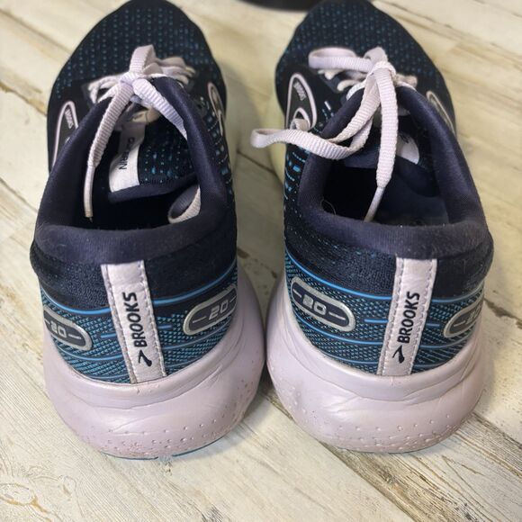 Brooks Glycerin 20 Women's Size 9 Road Running Shoes Blue Gym Sneaker Trainer - Picture 10 of 13
